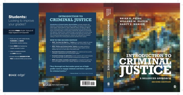(eBook PDF)Introduction to Criminal Justice: A Balanced Approach 2nd Edition by Brian K. Payne,Willard M. Oliver