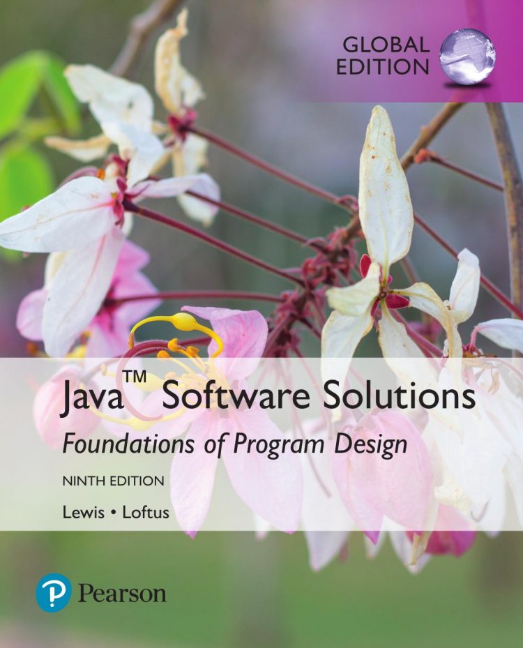 (eBook PDF)Java Software Solutions Foundations of Program Design 9th Global Edition by John Lewis