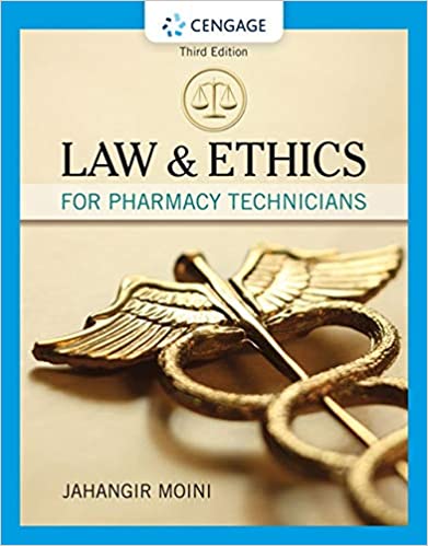 (eBook PDF)Law and Ethics for Pharmacy Technicians 3rd Edition  by Jahangir Moini
