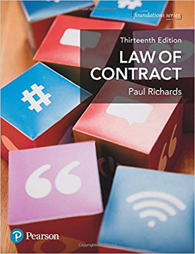 (eBook PDF)Law of Contract, 13e