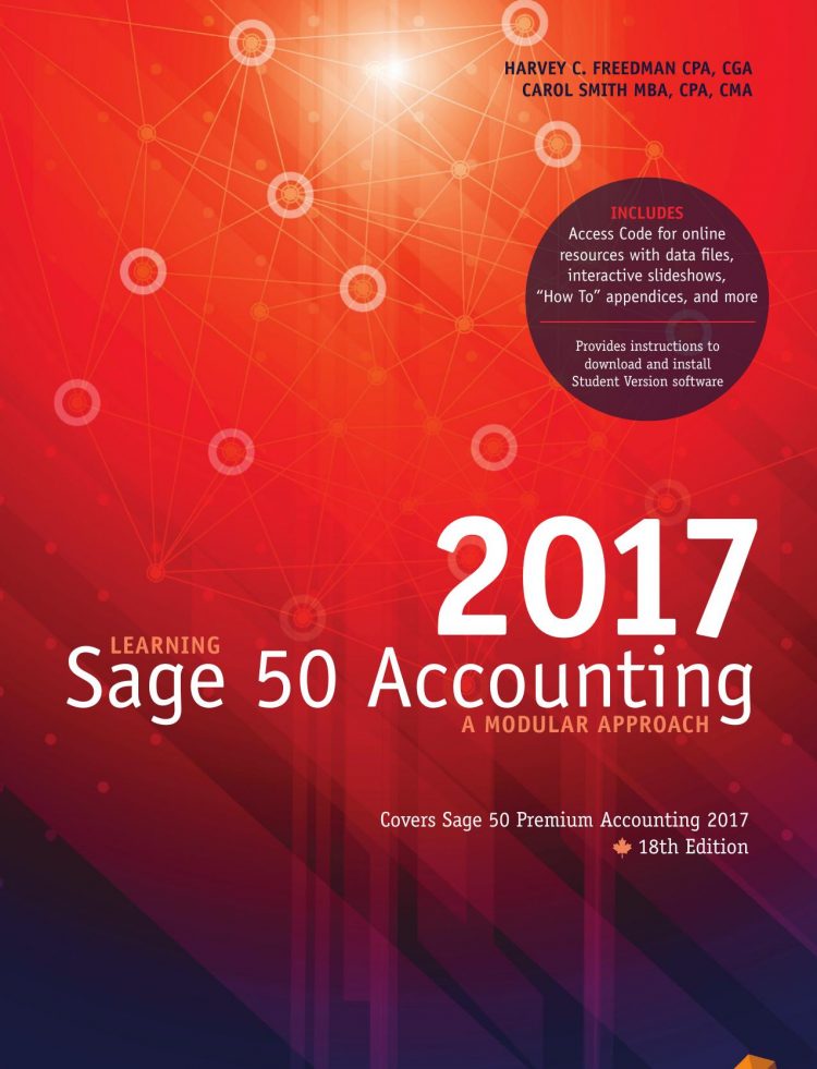 (eBook PDF)Learning Sage 50 Accounting A Modular Approach 2017 18th Edition by Harvey Freedman