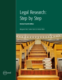 (eBook PDF)Legal Research Step by Step Rivised 4th Edition  by Arlene Blatt Margaret Kerr JoAnn Kurtz