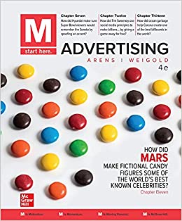 (eBook PDF)M: Advertising 4th Edition by Michael F Weigold , William F Arens