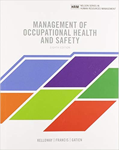 (eBook PDF)Management of Occupational Health and Safety 8th Edition by Kevin Kelloway , Lori Francis