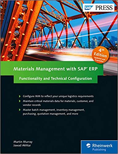 (eBook PDF)Materials Management with SAP ERP 4th Edition by Martin Murray , Jawad Akhtar