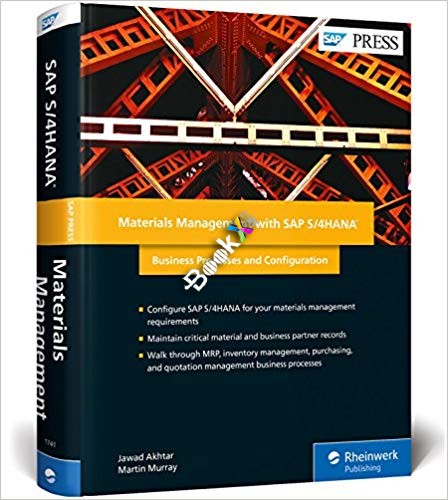 (eBook PDF)Materials Management with SAP S4HANA by Jawad Akhtar , Martin Murray