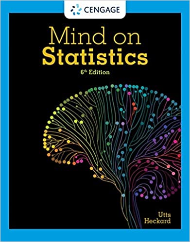(eBook PDF)Mind on Statistics 6th Edition by Jessica Utts , Robert Heckard