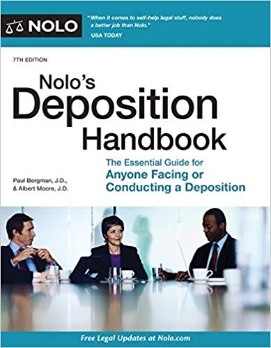 (eBook PDF)Nolos Deposition Handbook by Paul Bergman J.D. , Albert Moore Attorney