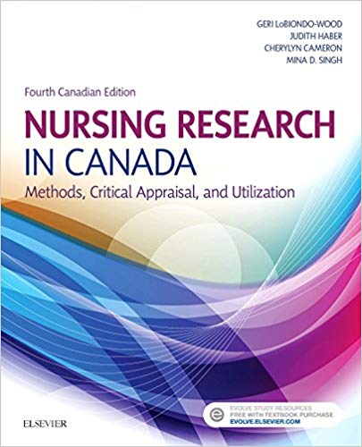 (eBook PDF)Nursing Research in Canada: Methods, Critical Appraisal, and Utilization, 4th Edition by Geri LoBiondo-Wood PhD RN FAAN , Judith Haber PhD RN FAAN