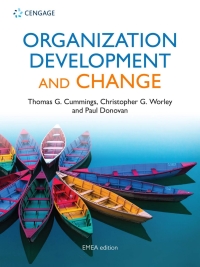 (eBook PDF)Organization Development and Change by Thomas G. Cummings; Christopher G. Worley; Paul Donovan