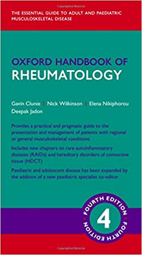 (eBook PDF)Oxford Handbook of Rheumatology 4E by Gavin Clunie , Nick Wilkinson , Elena Nikiphorou , Deepak Jadon