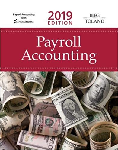 (eBook PDF)Payroll Accounting 2019 29th Edition  by Bernard J. Bieg , Judith A. Toland