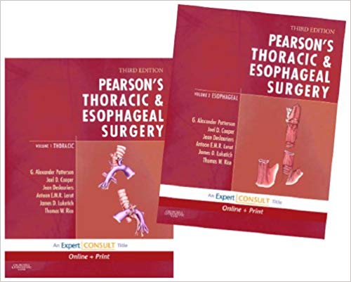 (eBook PDF)Pearson s Thoracic Esophageal Surgery, 3rd Edition 2 Volume Set by G. Alexander Patterson MD , F. G. Pearson MD , Joel D. Cooper MD , Jean Deslauriers MD FRCPS(C) CM