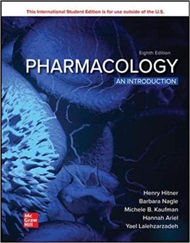 (eBook PDF)Pharmacology An Introduction 8E  by Henry Hitner PhD, Barbara T. Nagle PhD, Michele B. Kaufman, Hannah Ariel