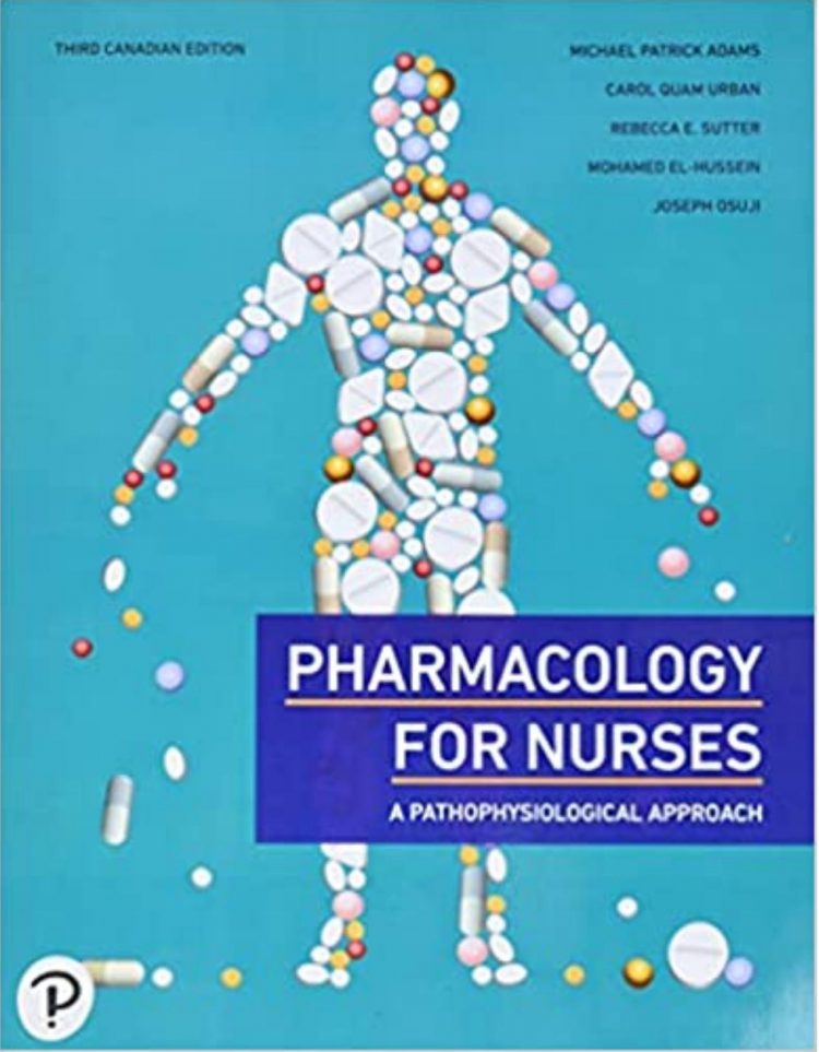 (eBook PDF)Pharmacology for Nurses, 3rd Canadian Edition by Michael Adams,Carol Urban