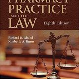 (eBook PDF)Pharmacy Practice and the Law 8th Edition by Richard R. Abood , Kimberly A. Burns