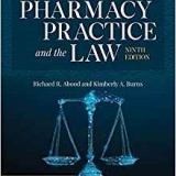 (eBook PDF)Pharmacy Practice and the Law 9th Edition by Kimberly A. Burns ,  Richard R. Abood