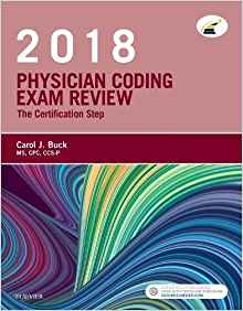 (eBook PDF)Physician Coding Exam Review 2018 by Carol J. Buck MS CPC CCS-P