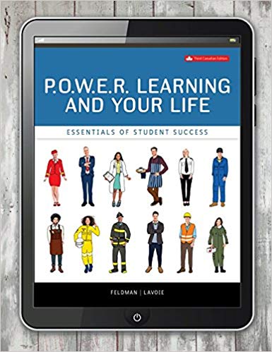 (eBook PDF)Power Learning and Your Life, 3rd Canadian Edition  by Robert S Feldman Dean College of Social & Behavioral Sciences