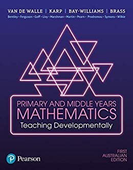 (eBook PDF)Primary and Middle Years Mathematics FIRST AUSTRALIAN EDITION by Van de Walle, John , Karen Karp , Jennifer Bay-Williams , Amy Brass , Brendan Bentley , Sue Ferguson