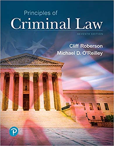 (eBook PDF)Principles of Criminal Law, 7th Edition  by Cliff Roberson , Michael O Reilley