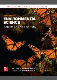 (eBook PDF)Principles of environmental science ; inquiry et applications by Mary Ann Cunningham, William P. Cunningham