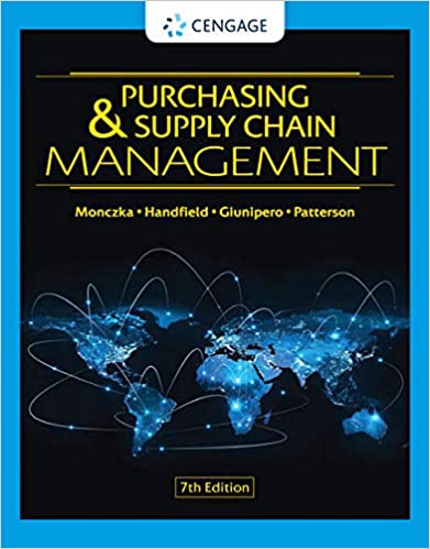 (eBook PDF)Purchasing and Supply Chain Management, 7th Edition by Robert M. Monczka , Robert B. Handfield , Larry C. Giunipero , James L. Patterson