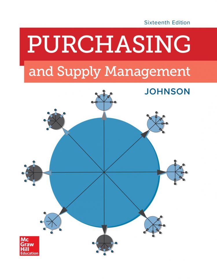 (eBook PDF)Purchasing and Supply Management 16th Edition by P. Fraser Johnson