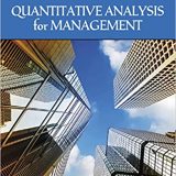 (eBook PDF)Quantitative Analysis for Management 13th Edition  by Render Barry , Stair Ralph M. , Hanna Michael E. , Hale Trevor S.