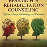 (eBook PDF)Research in Rehabilitation Counseling - A Guide to Design, Methodology, and Utilization by Phillip D. , Jr. Rumrill , James L. Bellini