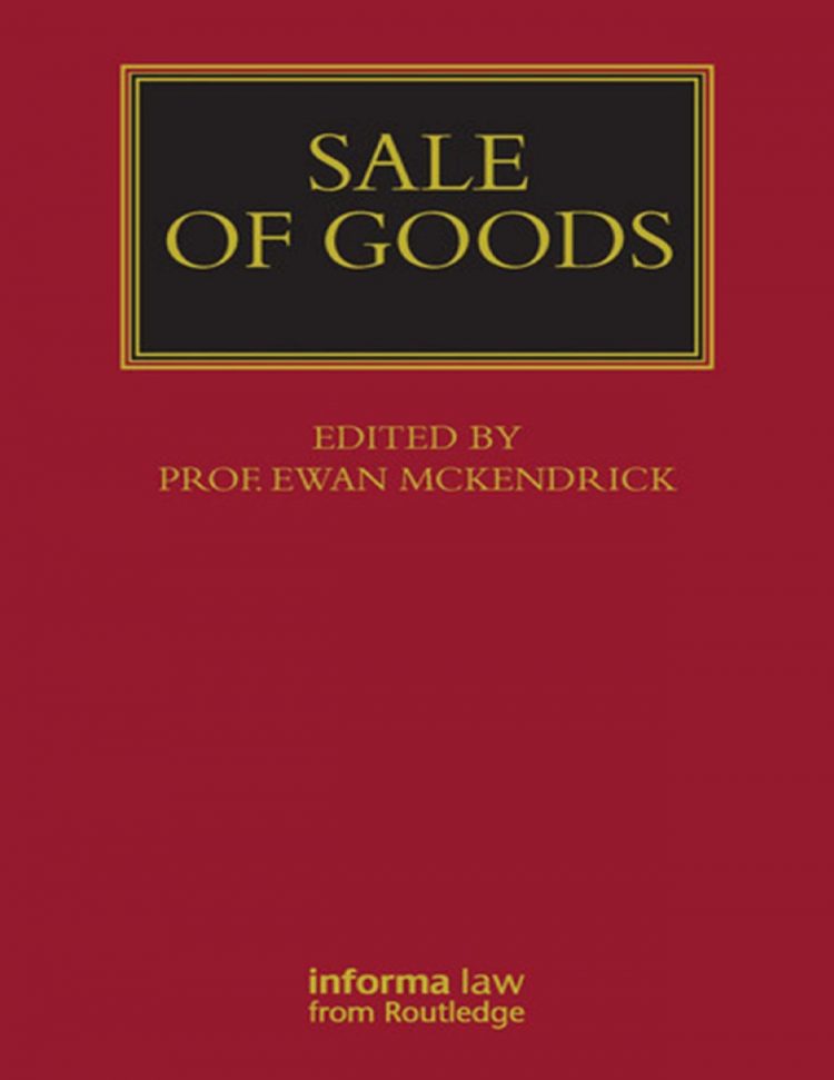 (eBook PDF)Sale of Goods 1st Edition by Ewan McKendrick