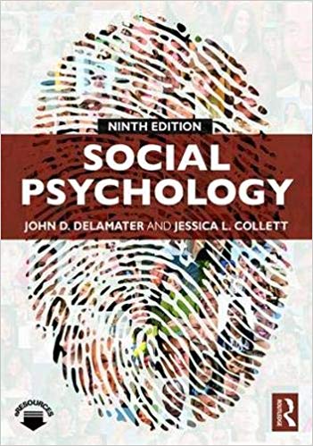 (eBook PDF)Social Psychology 9th Edition  by John DeLamater , Jessica Collett