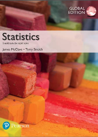 (eBook PDF)Statistics 13th Global Edition by James T. McClave, Terry T. Sincich
