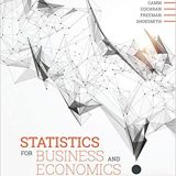 (eBook PDF)Statistics for Business and Economics, Edition 5th EMEA Edition by David Anderson , James Cochran , Eddie Shoesmith