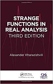 (eBook PDF)Strange Functions in Real Analysis, Third Edition by Alexander Kharazishvili
