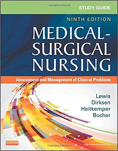 (eBook PDF)Study Guide for Medical-Surgical Nursing, Assessment and Management, 9th Edition by Sharon L. Lewis RN PhD FAAN , Linda Bucher RN PhD CEN CNE , Shannon Ruff Dirksen RN PhD