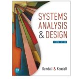 (eBook PDF)Systems Analysis and Design, 10th Edition by Kenneth E. Kendall; Julie E Kendall