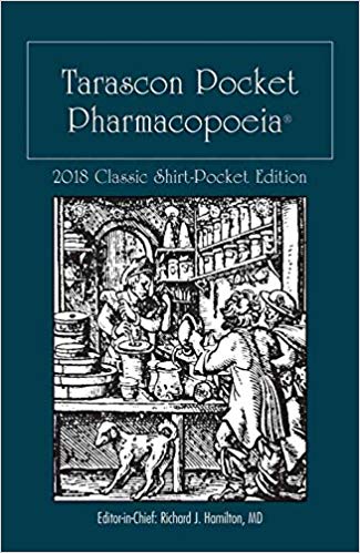 (eBook PDF)Tarascon Pocket Pharmacopoeia 2018 Classic Shirt-Pocket Edition 32nd Edition by MD FAAEM FACMT FACEP Editor in Chief Richard J. Hamilton