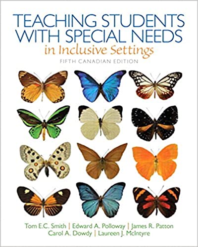 (eBook PDF)Teaching Students with Special Needs in Inclusive Settings, 5th Canadian Edition  by Tom E. C. Smith