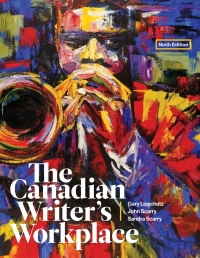 (eBook PDF)The Canadian Writer's Workplace 9th Canadian Edition  by Gary Lipschutz , Sandra Scarry , John Scarry