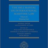 (eBook PDF)The IMLI Manual on International Maritime Law Volume II Shipping Law by David Attard , Malgosia Fitzmaurice , Norman Martinez , Ignacio Arroyo , Elda Belja