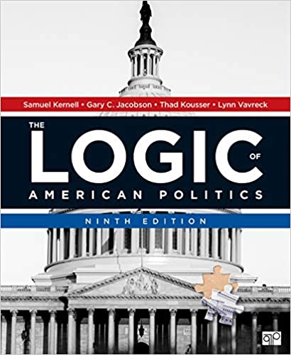 (eBook PDF)The Logic of American Politics 9th Edition by Samuel H. Kernell ,Jacobson