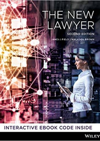 (eBook PDF)The New Lawyer, 2nd Edition by Nickolas James , Rachael Field , Jackson Walkden-Brown