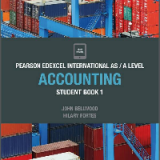 (eBook PDF)Edexcel International As/a Level Accounting Student by John. Fortes Bellwood (hilary.)